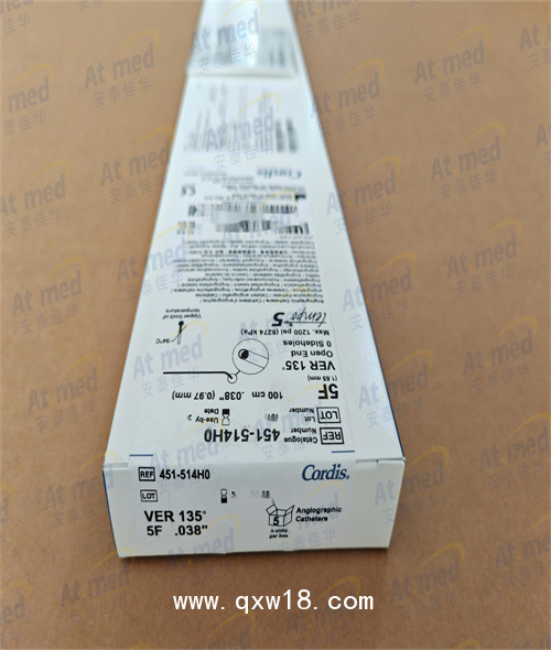 強(qiáng)生（Cordis）造影導(dǎo)管椎動(dòng)脈（單彎）451-514H0