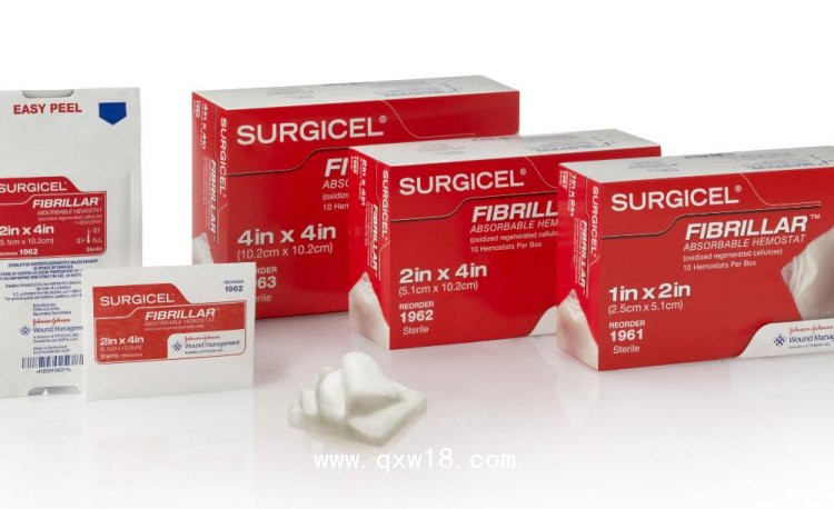 強(qiáng)生 愛惜康 可吸收止血紗 1962