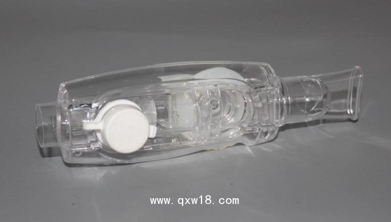 肺功能呼吸訓(xùn)練器 可接霧化 組件可拆 方便清洗