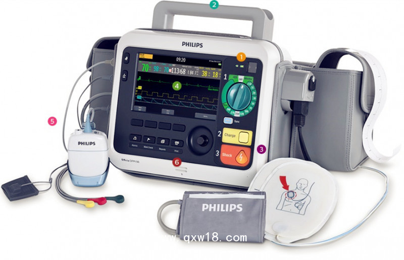 美國飛利浦DFM100體外除顫監(jiān)護(hù)儀/心臟起搏器/心臟救心寶
