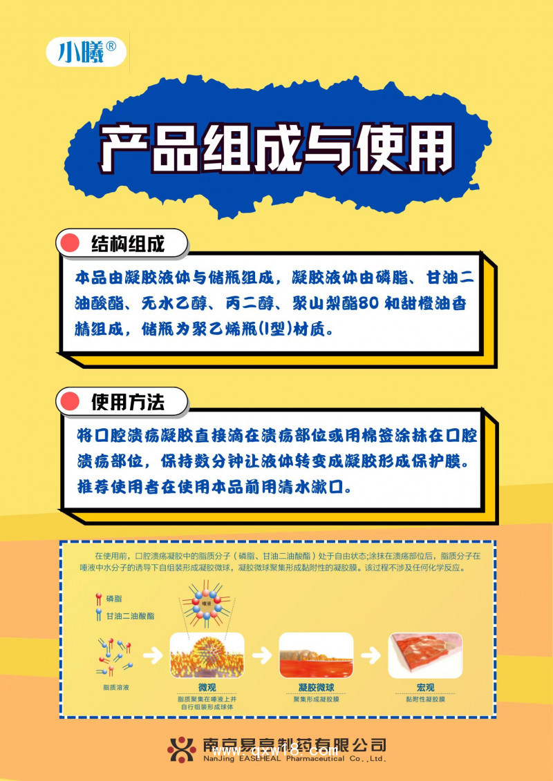 口腔潰瘍凝膠（小曦）