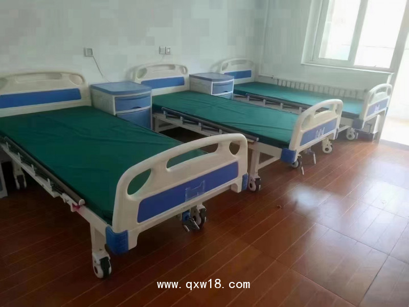 單搖護理床（M條形面） 單搖病床 手動護理床 手搖病床 山東銘旭 源頭廠家