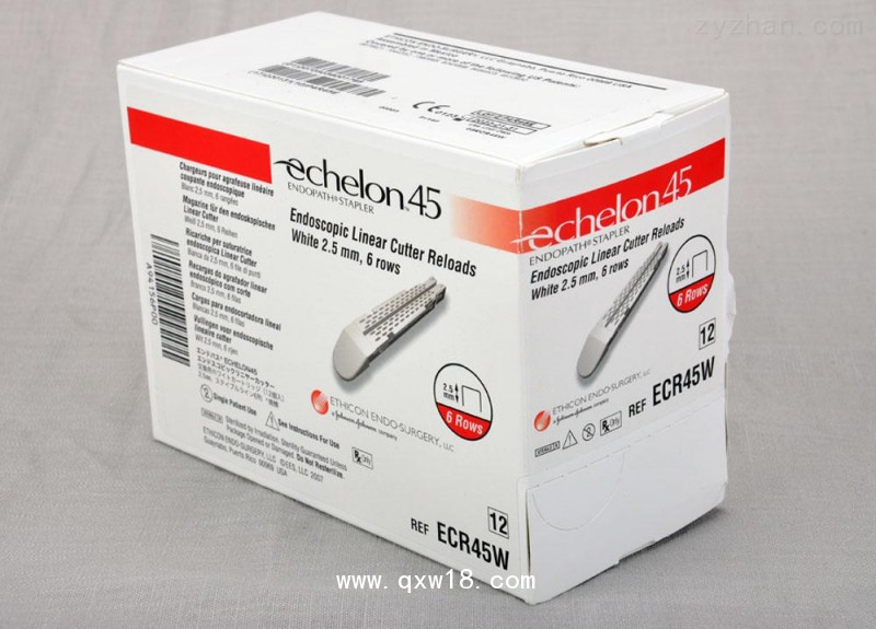 強(qiáng)生吻合器釘倉價格 強(qiáng)生Ethicon愛惜康腔鏡切割吻合器適配釘倉ECR60W