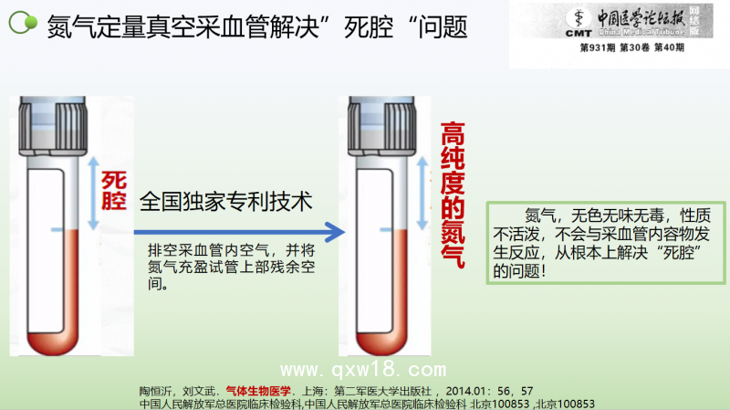 一次性氮氣定量真空采血管（氮氣特殊采血管）