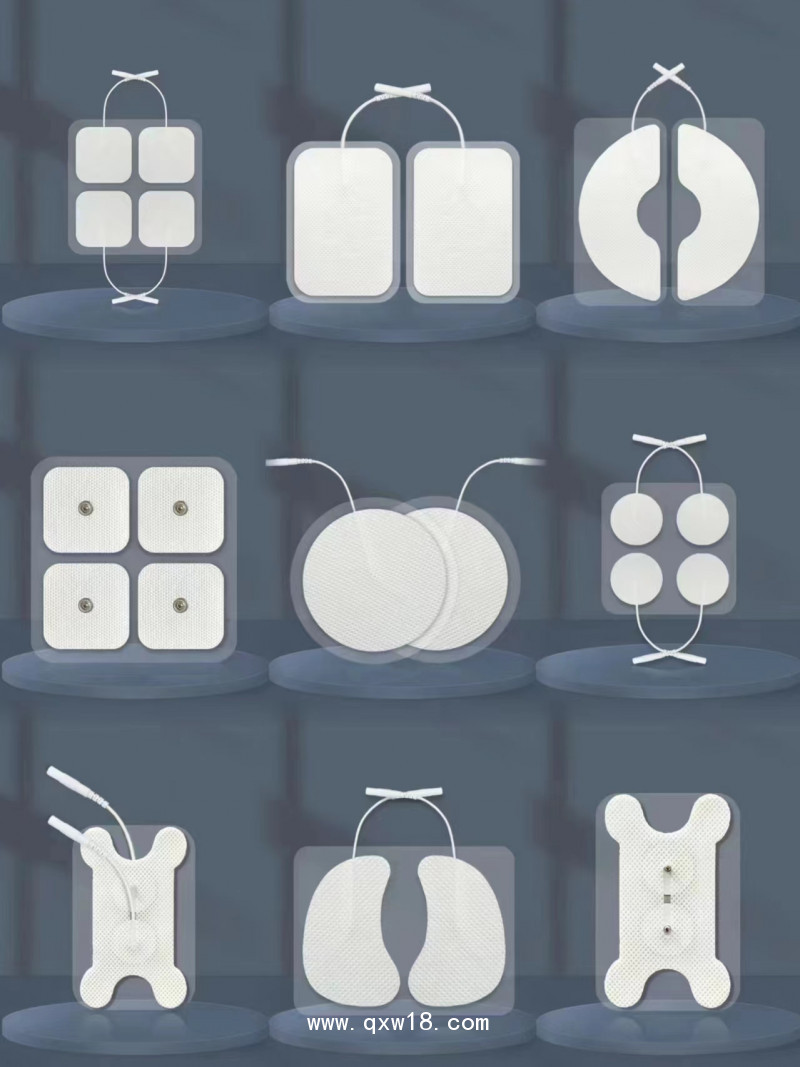 一次性理療電極片 醫(yī)用方形導(dǎo)電貼片 體表電極貼片