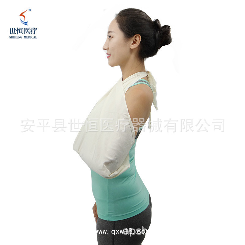世康恒達(dá) 三角應(yīng)急繃帶廠家供貨醫(yī)用繃帶固定急救包扎骨折固定懸吊三角巾