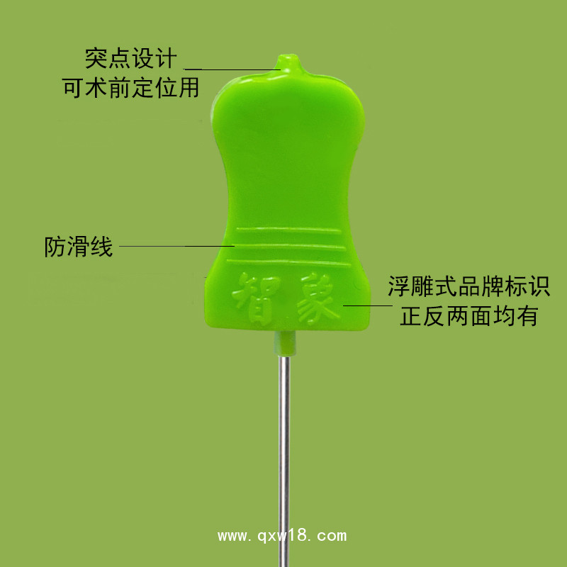 【智象牌小針刀】一次性無菌小針刀 加大針柄 持握方便100支裝綠柄雙刃口鋒利針刀