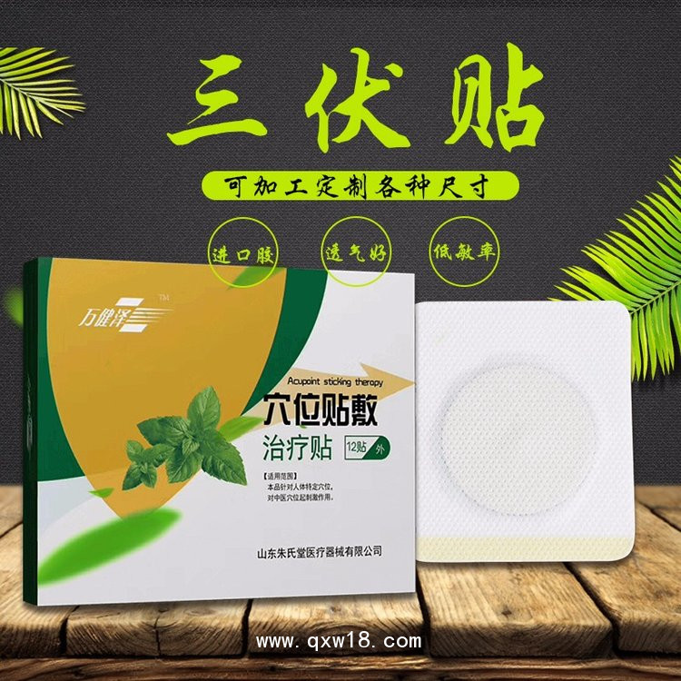 穴位貼敷治療貼（三伏貼）