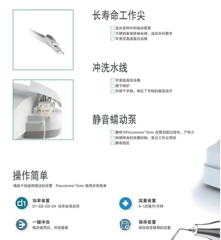 賽特力 超聲骨刀PIEZOTOME SOLO  LED