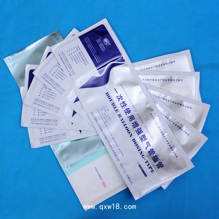 特衛(wèi)強(qiáng)頂頭袋包裝 透析紙頂頭袋 醫(yī)鋁箔敷料貼包裝