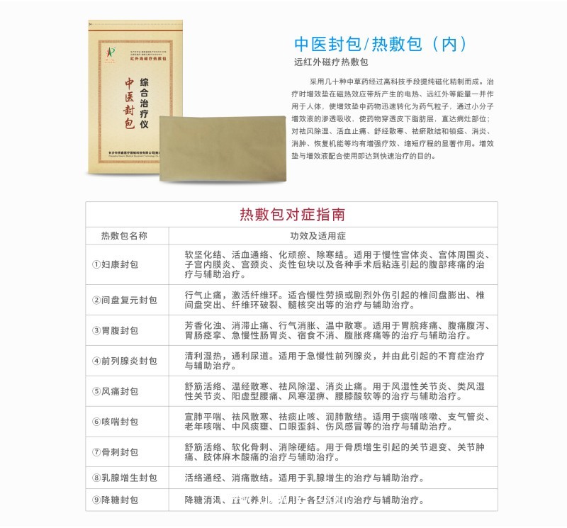 中醫(yī)封包綜合治療儀