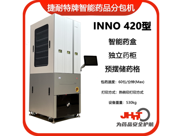 JHNT捷耐特牌擺藥機(jī)、包藥機(jī)，分包機(jī)、發(fā)藥機(jī)INNO420型