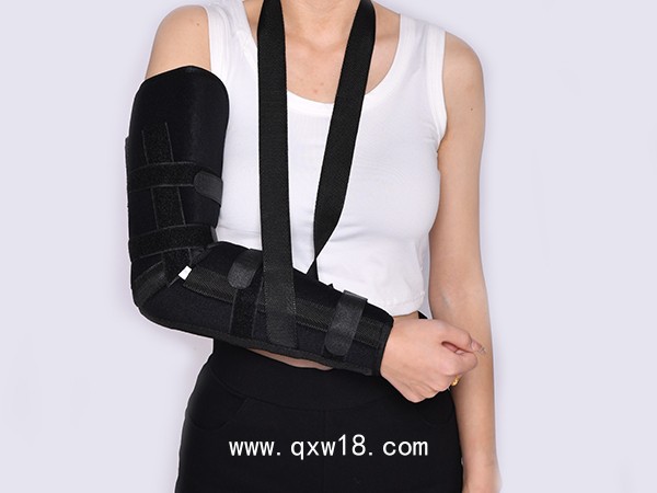 可調(diào)節(jié)固定支具護(hù)手腕扭傷手臂骨折夾板前臂吊帶可調(diào)護(hù)具手肘關(guān)節(jié)