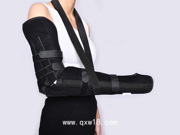可調(diào)節(jié)固定支具護(hù)手腕扭傷手臂骨折夾板前臂吊帶可調(diào)護(hù)具手肘關(guān)節(jié)