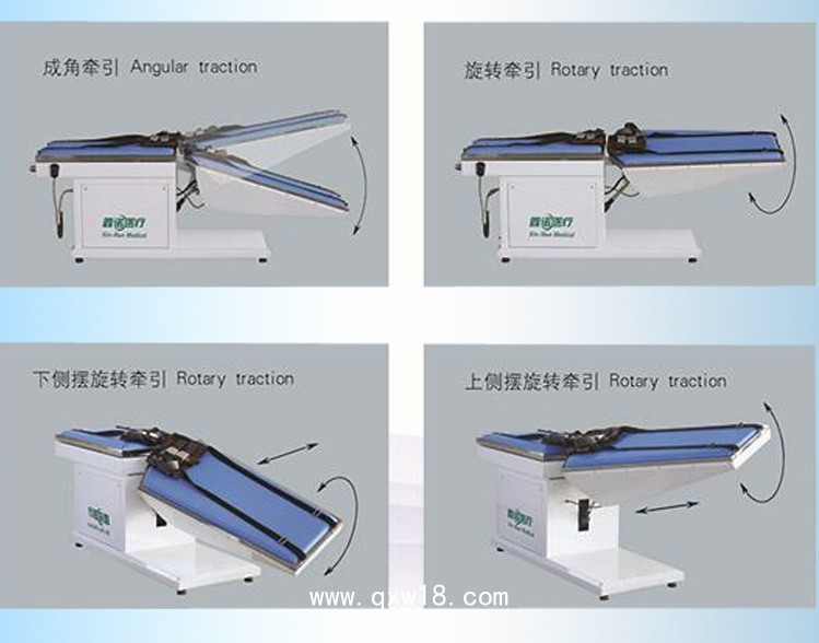 鑫諾微電腦液晶四維腰椎牽引床多功能電動頸腰椎牽引床拉伸腰椎治療器自動牽引器醫(yī)用