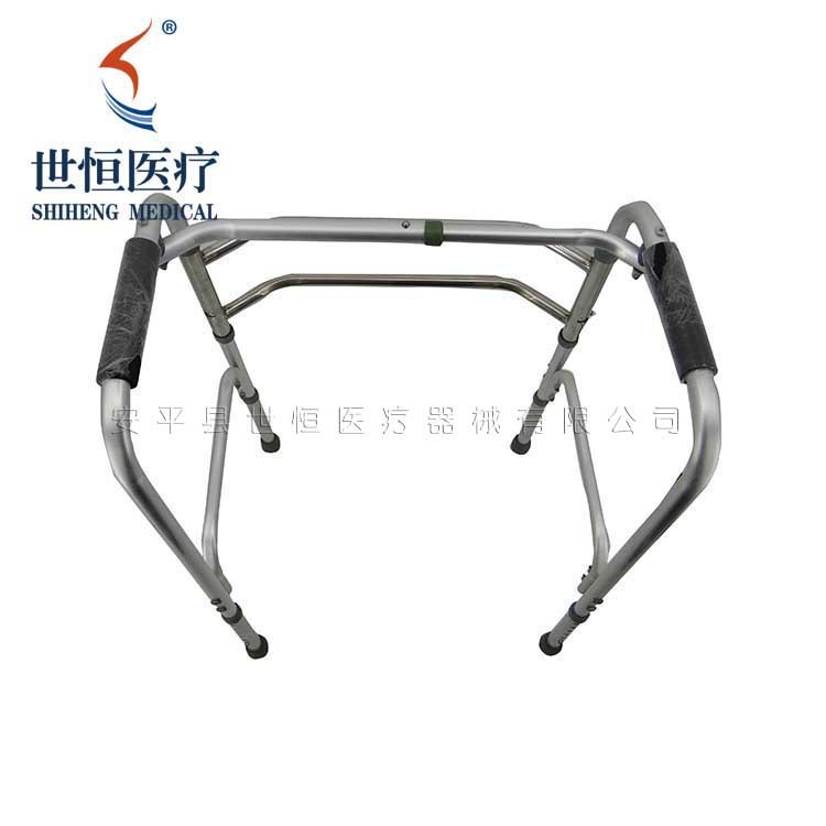 世康恒達(dá) 助行器不銹鋼助行器老年人走路輔助拐杖可調(diào)高低助行器