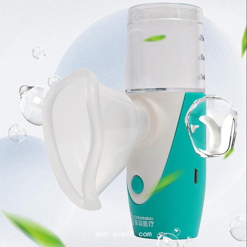 壓電網(wǎng)式霧化器生產(chǎn)廠家 面罩咬嘴兩種霧化模式選擇 成人兒童霧化