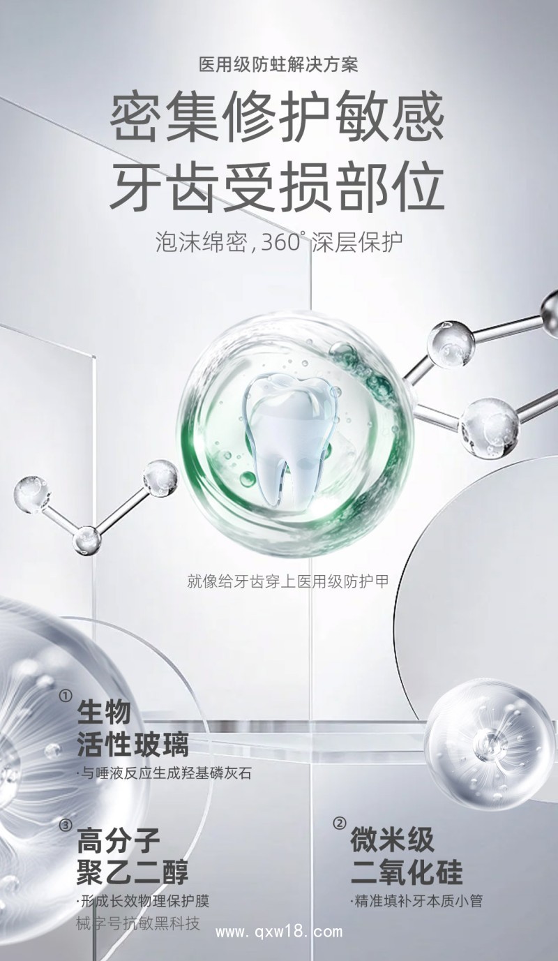 醫(yī)用牙齒脫敏劑 二類械字號多省掛網(wǎng)臨床診所可操作 支持醫(yī)用牙膏貼牌定制
