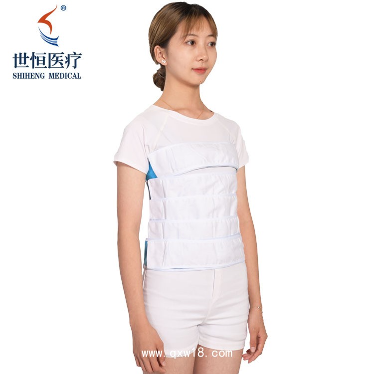 世康恒達 自粘式多頭腹帶 產后收腹帶 胸腹部術后包扎固定綁帶