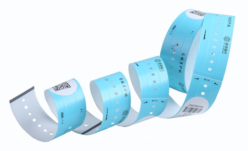 條碼識別腕帶  成人熱敏打印腕帶F1