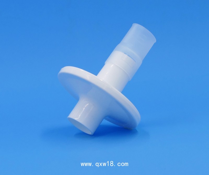 一次性使用肺功能過濾器，獨立包裝