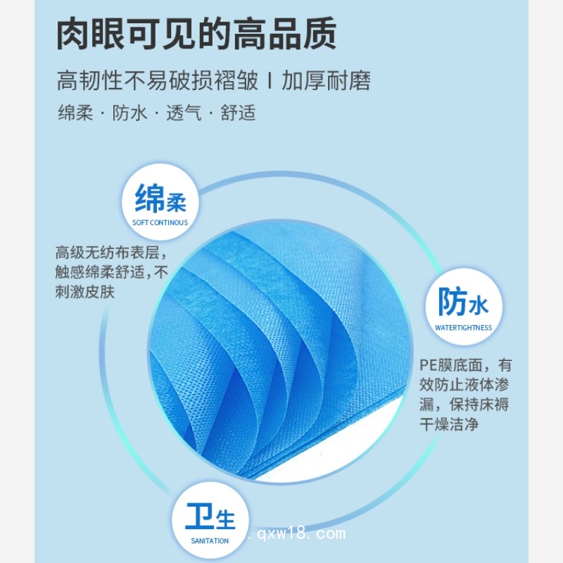 一次性檢查用復膜墊單/ 獨立包裝 醫(yī)用材質(zhì)/ 一類械字號