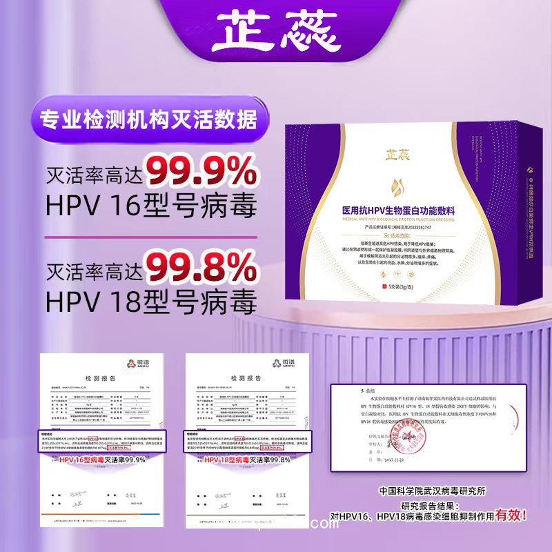 醫(yī)用抗hpv生物蛋白敷料