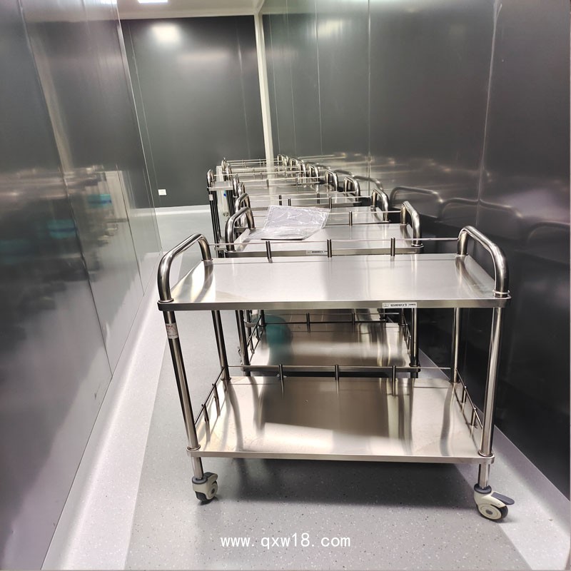 多層托盤 加厚不銹鋼治療車 醫(yī)院用推車 晨間護理車 工廠直發(fā)