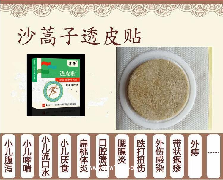 沙蒿子透皮貼|中醫(yī)綠色透皮技術(shù)|穴位壓力刺激貼膏藥加工廠家