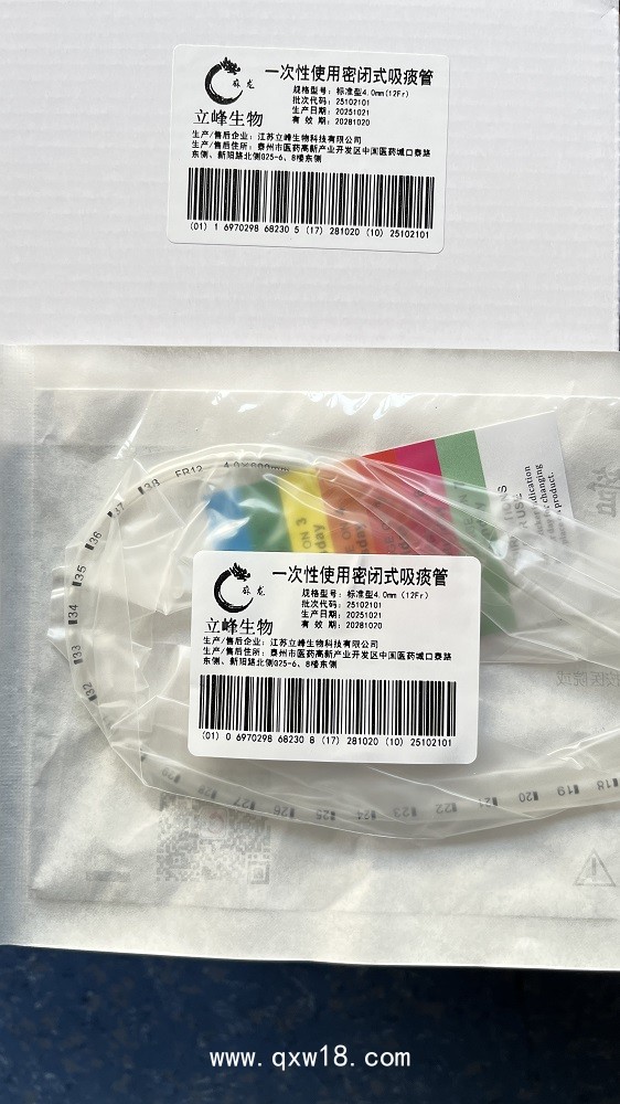 一次性使用密閉式吸痰管（標準型 4.0mm（12Fr）
