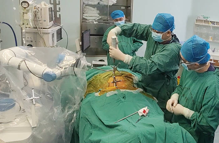 骨科手術機器人術中圖像